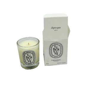New Diptyque Tubereuse Scented Candle Bougie Parfumee‎ 35g / 1.23oz Mini